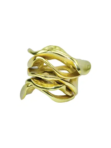 Kim Seybert Flux Napkin Ring | Thumbnail 2 Kim Seybert Flux Napkin Ring | Thumbnail 2