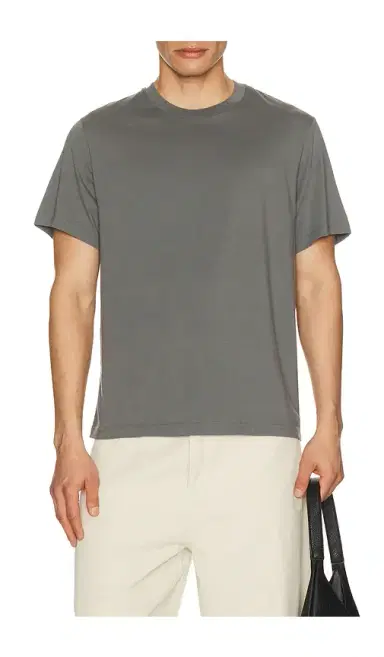 Frame Short Sleeve Light Cotton Tee | Thumbnail 1