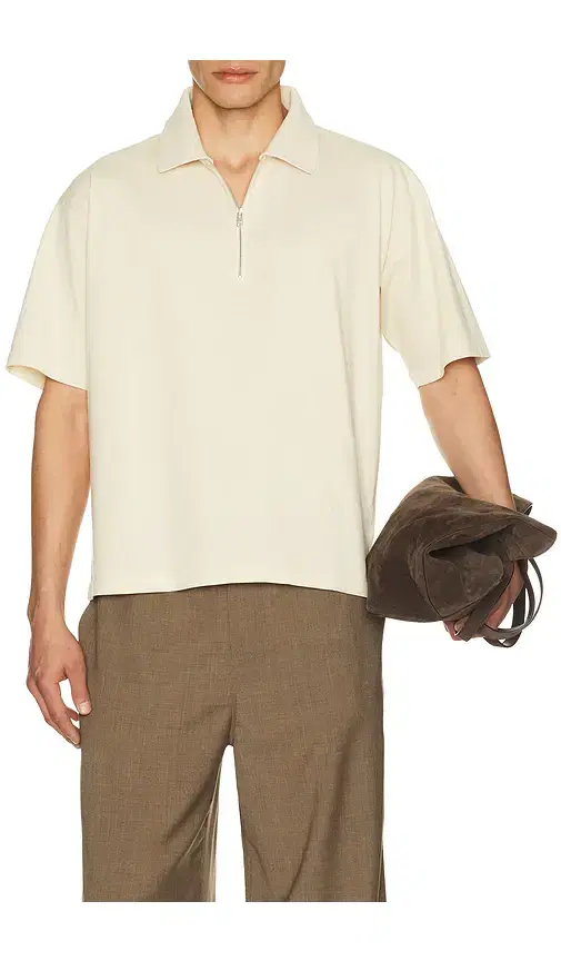 FRAME Zip Polo Shirt