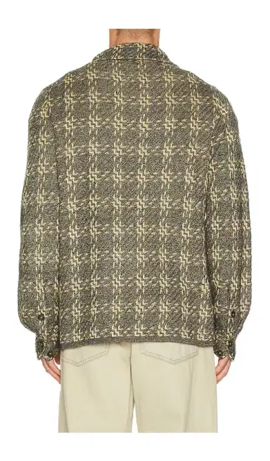 Guest In Residence Plaid Linen Blend Work Shirt | Thumbnail 2