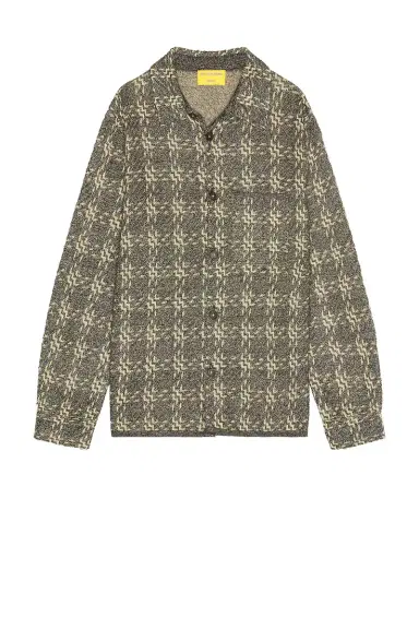 Guest In Residence Plaid Linen Blend Work Shirt | Thumbnail 6