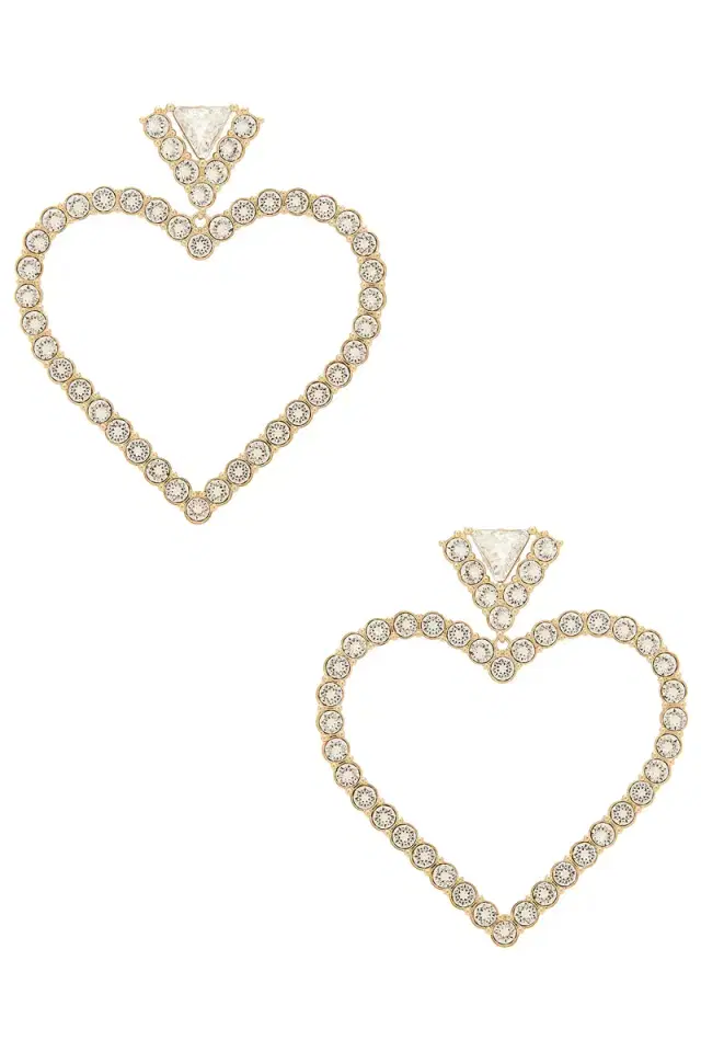 Valentino Garavani Coeur Royal Earrings