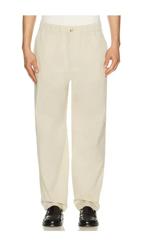 Relaxed Cotton Trousers