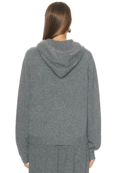 EAVES Milah Wool Cash Zip Up | Thumbnail 5