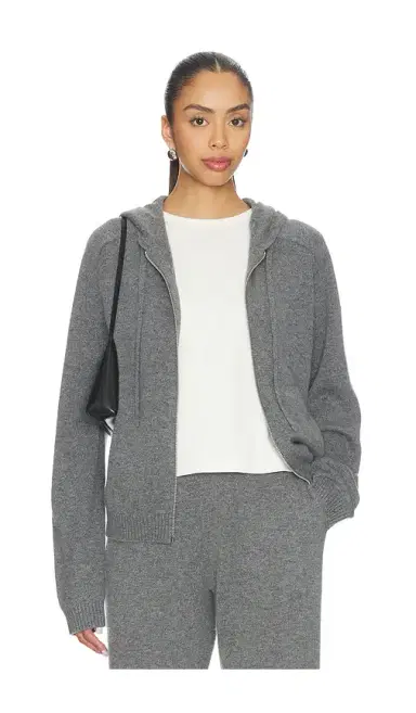 EAVES Milah Wool Cash Zip Up | Thumbnail 1
