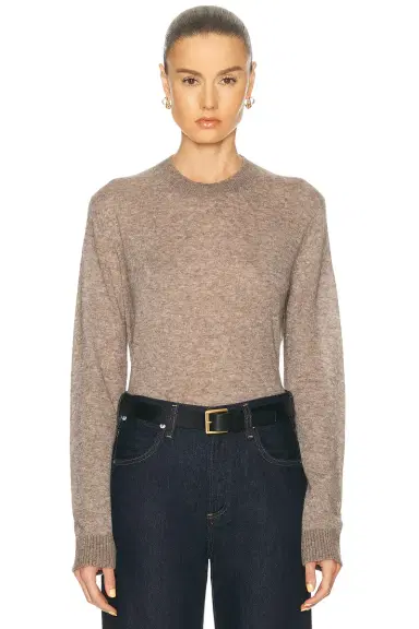 EAVES Kathryn Light Knit Crewneck | Thumbnail 3