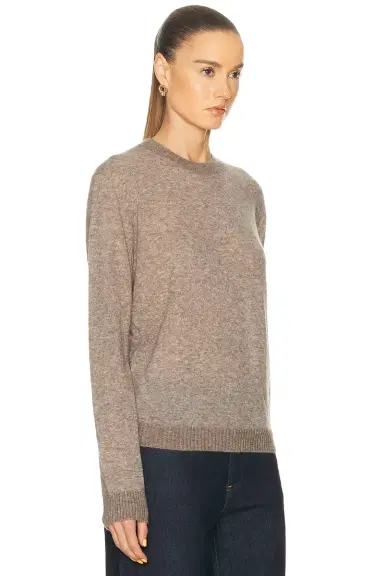 EAVES Kathryn Light Knit Crewneck | Thumbnail 4