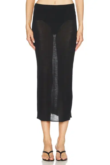 EAVES Claira Light Weight Knit Skirt | Thumbnail 3 EAVES Claira Light Weight Knit Skirt | Thumbnail 3