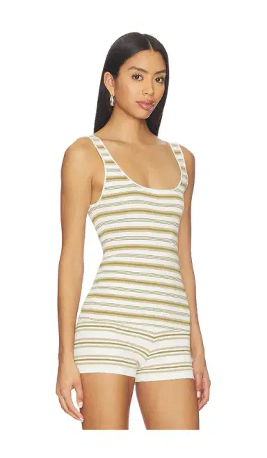 EAVES Cydnee Striped Knit Tank | Thumbnail 2 EAVES Cydnee Striped Knit Tank | Thumbnail 2