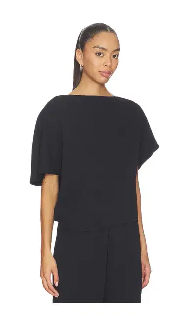 EAVES Greta Polished Crepe Top | Thumbnail 2 EAVES Greta Polished Crepe Top | Thumbnail 2