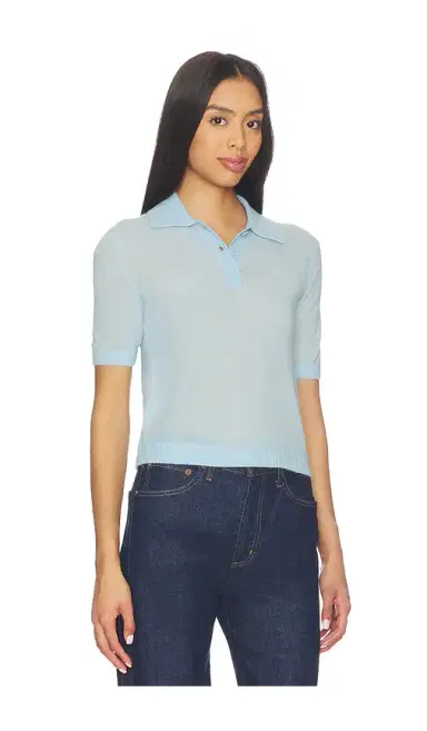EAVES Emmery Light Knit Polo | Thumbnail 2