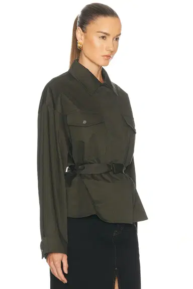 EAVES Lina Belted Jacket | Thumbnail 4