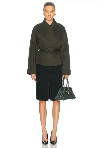 EAVES Lina Belted Jacket | Thumbnail 6