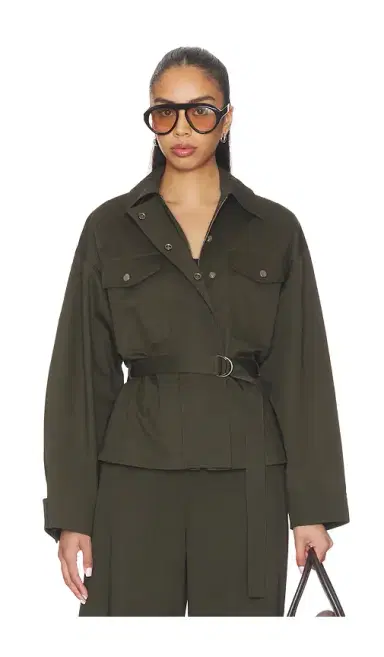 EAVES Lina Belted Jacket | Thumbnail 1