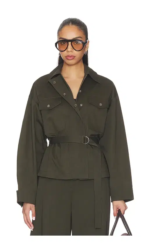 x Jasmine Tookes Lina Belted Jacket