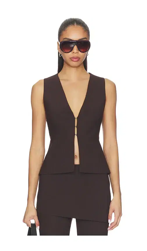 EAVES x Jasmine Tookes Jade Vest Top