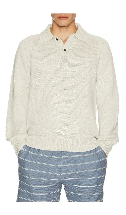 Heirloom Long Sleeve Polo Sweater
