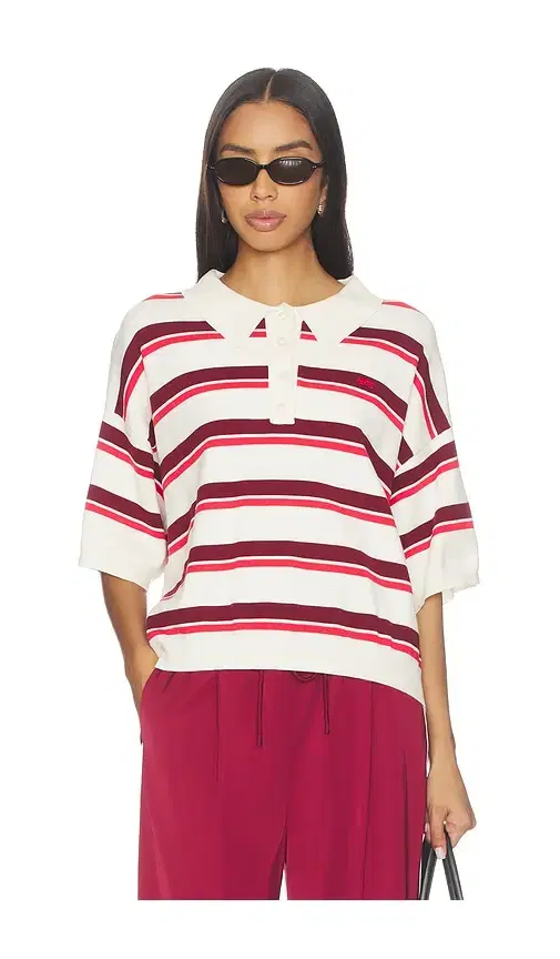 Gestuz Taia Short Sleeve Polo Pullover