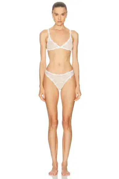 Skims Stretch Lace Triangle Bralette | Thumbnail 4 Skims Stretch Lace Triangle Bralette | Thumbnail 4