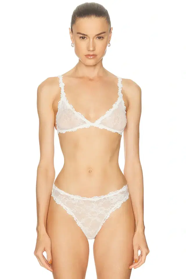 SKIMS Stretch Lace Triangle Bralette