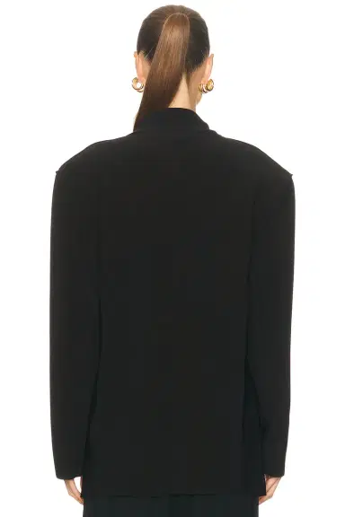 Norma Kamali Oversized Single Breasted Jacket | Thumbnail 4 Norma Kamali Oversized Single Breasted Jacket | Thumbnail 4