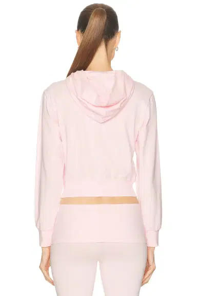Skims Cotton Jersey Zip Up Slim Hoodie | Thumbnail 3 Skims Cotton Jersey Zip Up Slim Hoodie | Thumbnail 3