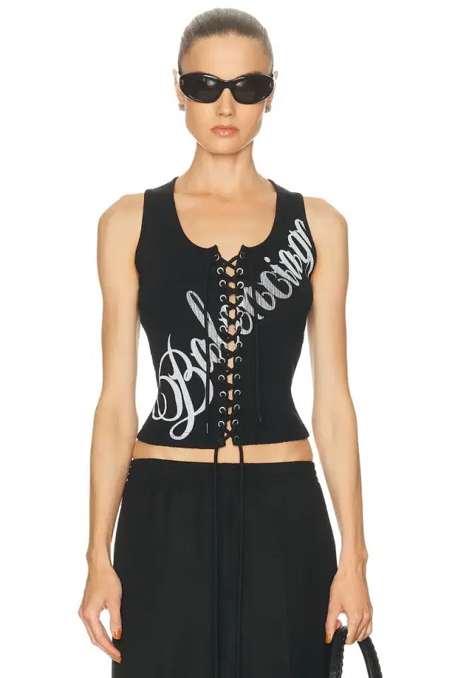 Lace Up Top