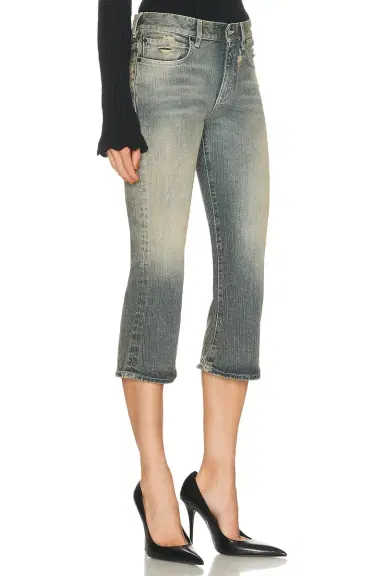 Balenciaga Lace Flared Capri | Thumbnail 2