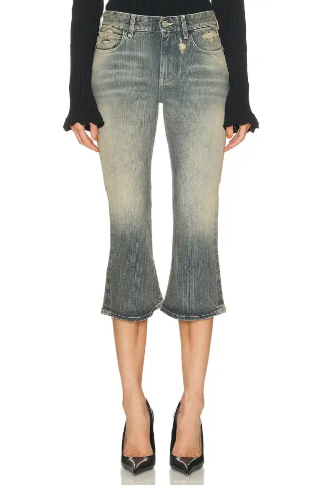 Balenciaga Lace Flared Capri