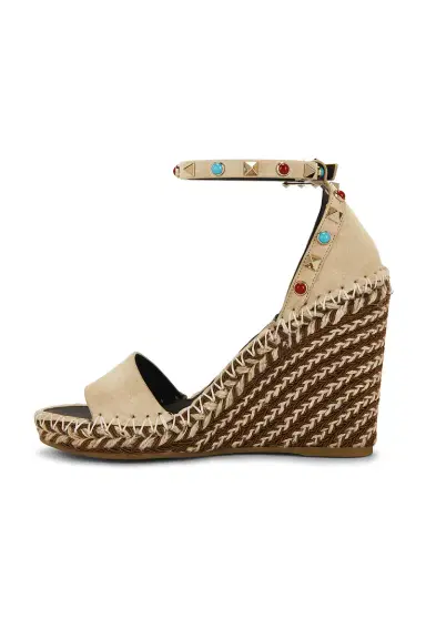 Valentino Garavani Rockstud Wedge Espadrille | Thumbnail 5 Valentino Garavani Rockstud Wedge Espadrille | Thumbnail 5