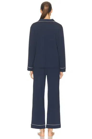 Lunya Slumberknit Shawl Collar Pant Set | Thumbnail 3 Lunya Slumberknit Shawl Collar Pant Set | Thumbnail 3