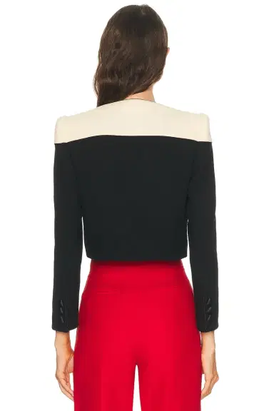 Valentino Wool Crepe Jacket | Thumbnail 3 Valentino Wool Crepe Jacket | Thumbnail 3