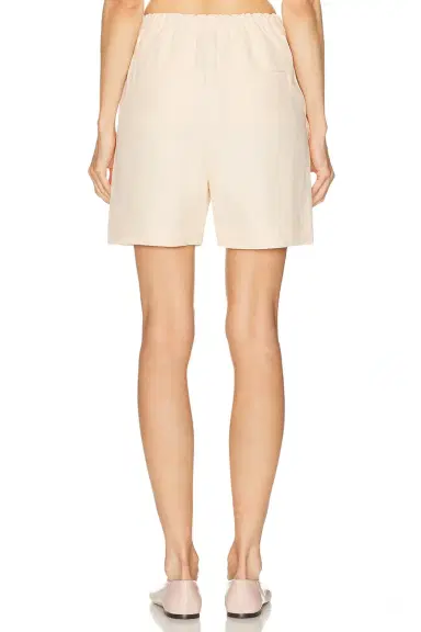 Loulou de Saison Ivan Elastic Waistband Baggy Short | Thumbnail 4 Loulou de Saison Ivan Elastic Waistband Baggy Short | Thumbnail 4