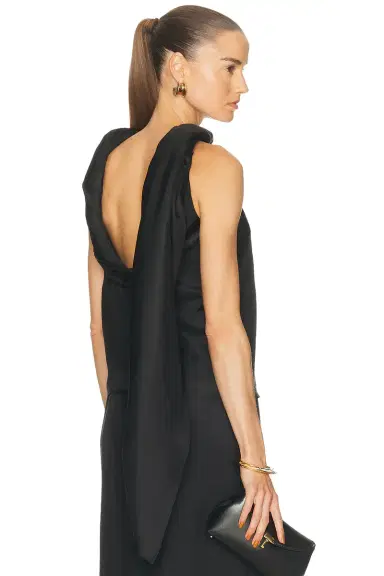 Loulou de Saison Wilma Twisted Collar Top | Thumbnail 4 Loulou de Saison Wilma Twisted Collar Top | Thumbnail 4