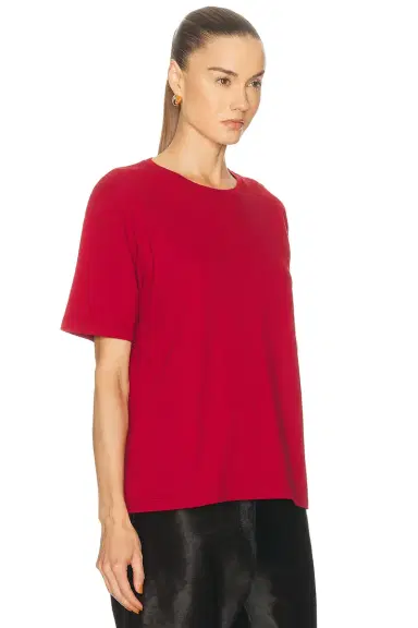 KHAITE Mae Short Sleeve Tee | Thumbnail 2