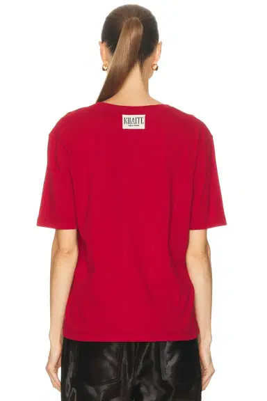 KHAITE Mae Short Sleeve Tee | Thumbnail 3