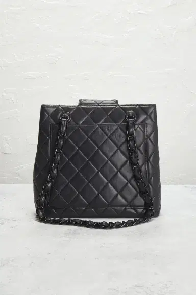 Chanel Chanel Lambskin Flap Tote Bag | Thumbnail 3 Chanel Chanel Lambskin Flap Tote Bag | Thumbnail 3