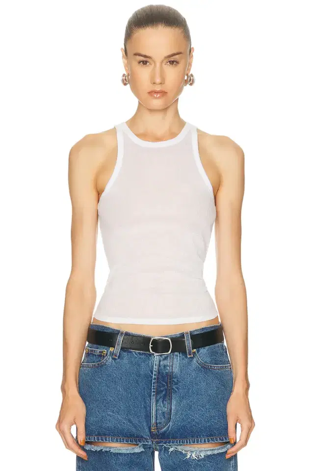 Sheer Cotton Tank Top
