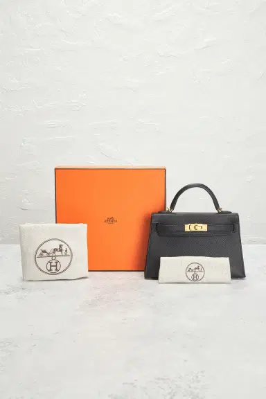 HERMÈS Hermes Epsom Kelly 20 Handbag | Thumbnail 11 HERMÈS Hermes Epsom Kelly 20 Handbag | Thumbnail 11