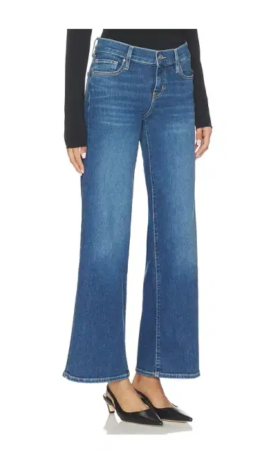 Frame Low Rise Le Slim Palazzo Jeans | Thumbnail 2 Frame Low Rise Le Slim Palazzo Jeans | Thumbnail 2