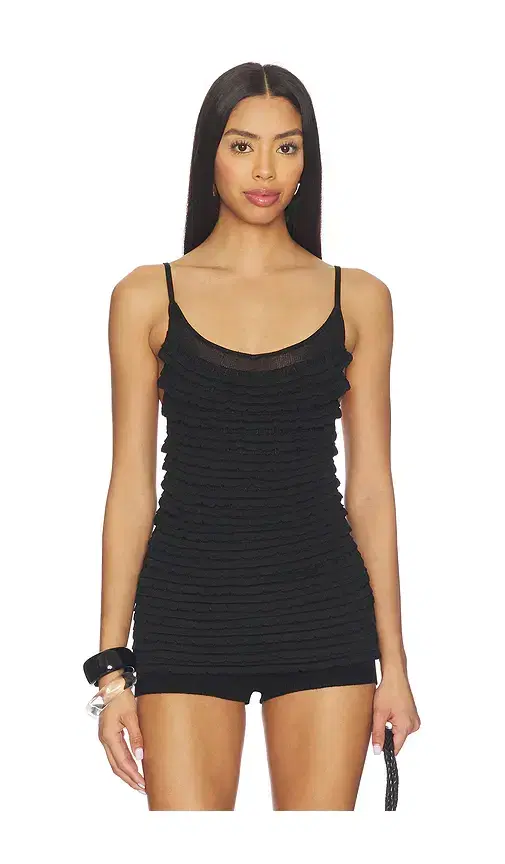 Lovers and Friends Oliviyah Wavy Knit Tank