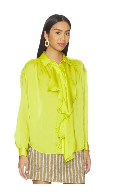 Ulla Johnson Gesture Long Sleeve Silk Blouse | Thumbnail 2 Ulla Johnson Gesture Long Sleeve Silk Blouse | Thumbnail 2