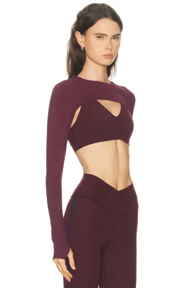 Splits59 Amelia Airweight Lite Shrug | Thumbnail 4 Splits59 Amelia Airweight Lite Shrug | Thumbnail 4