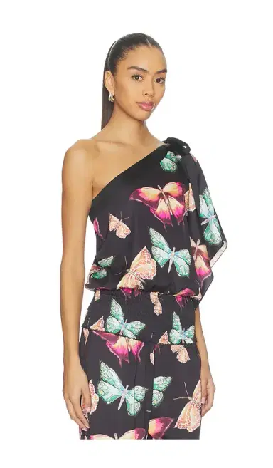 Juliet Johnstone Mariposa One Shoulder Top | Thumbnail 2 Juliet Johnstone Mariposa One Shoulder Top | Thumbnail 2