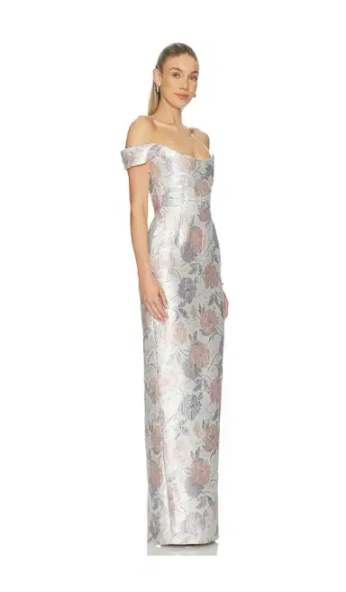 Sau Lee Jackson Brocade Gown | Thumbnail 2 Sau Lee Jackson Brocade Gown | Thumbnail 2