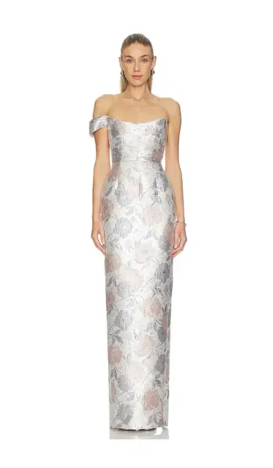 Sau Lee Jackson Brocade Gown | Thumbnail 1 Sau Lee Jackson Brocade Gown | Thumbnail 1
