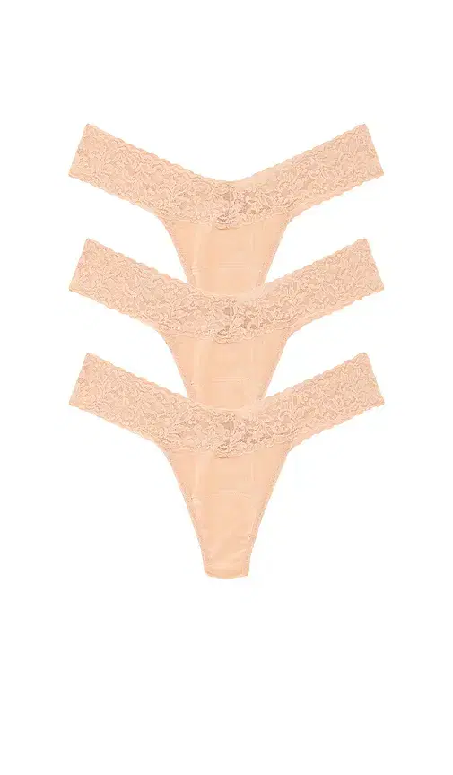 Hanky Panky Multipacks Supima Cotton Low Thong 3 Packs