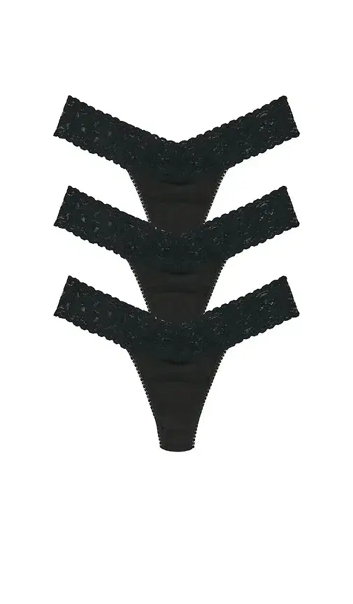 Hanky Panky Multipacks Supima Cotton Low Thong 3 Packs