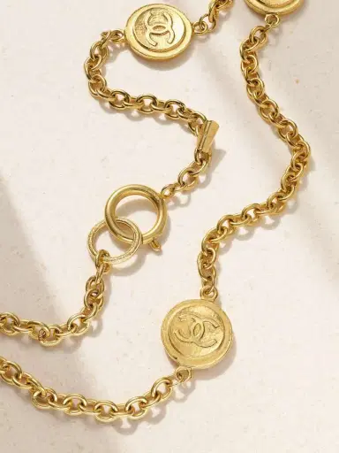 Susan Caplan Vintage Chanel Gold-plated Necklace | Thumbnail 3