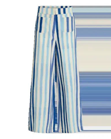 Emporio Sirenuse Adele Trousers in Ikat Stripes | Thumbnail 7 Emporio Sirenuse Adele Trousers in Ikat Stripes | Thumbnail 7